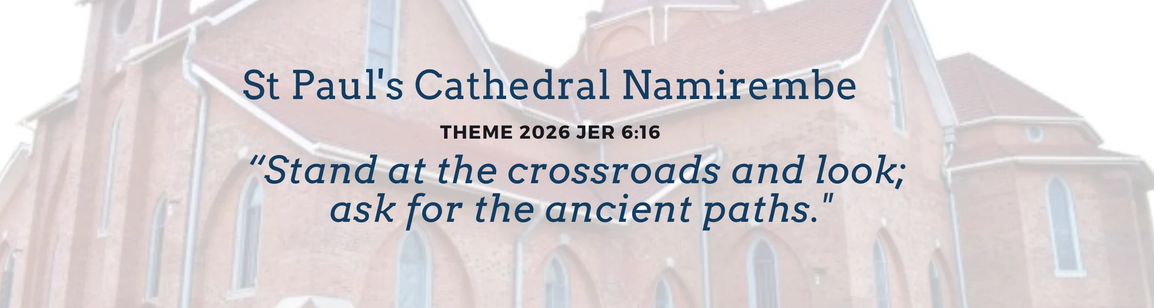 Namirembe Year Theme